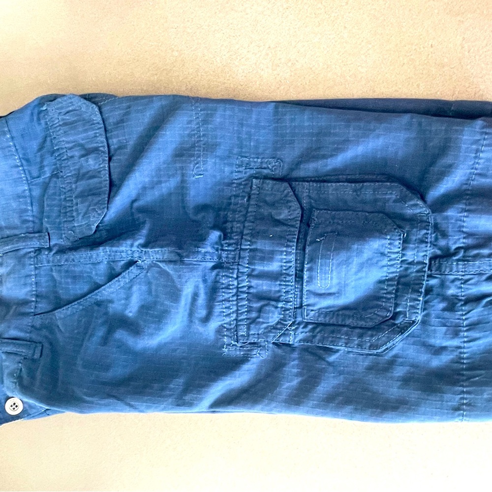 Tony Hawk BOYS Cargo Shorts size 10 Blue - Picture 9 of 9
